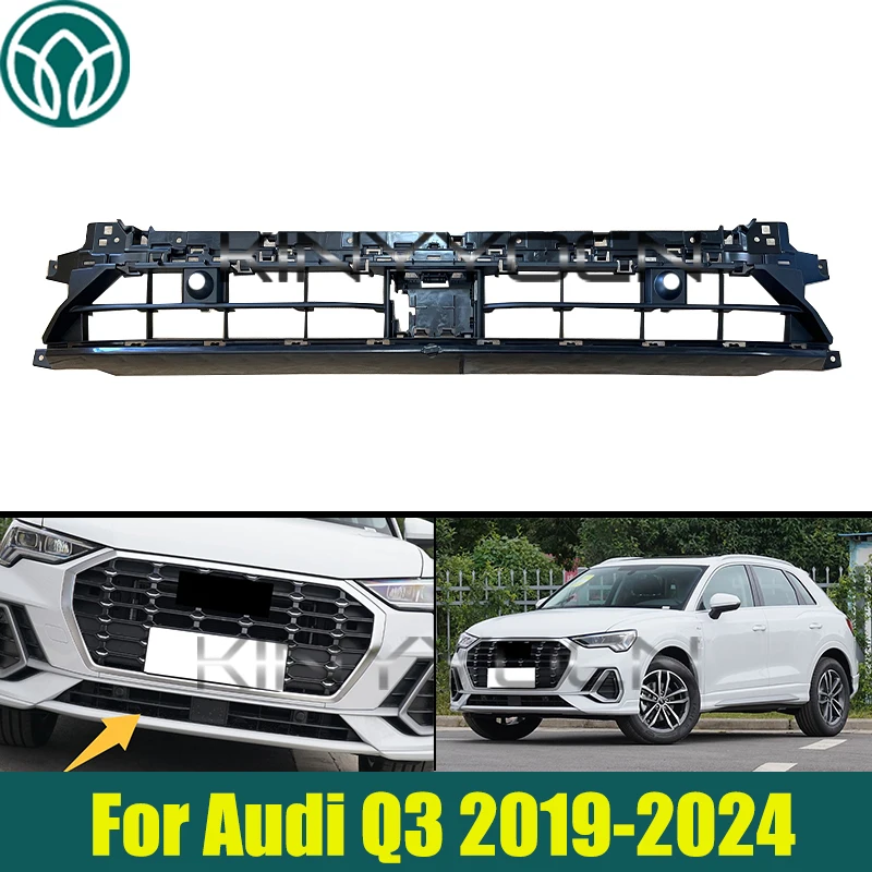 

Car Front Bumper Lower Grille For Audi Q3 2019-2024 Front Lower Bumper Intake Grille