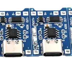 50pcs Type-C= To 5V 1A Charging Board For 3.7V Lithium Battery Protection Module Dual Input Power Supply For Electronics