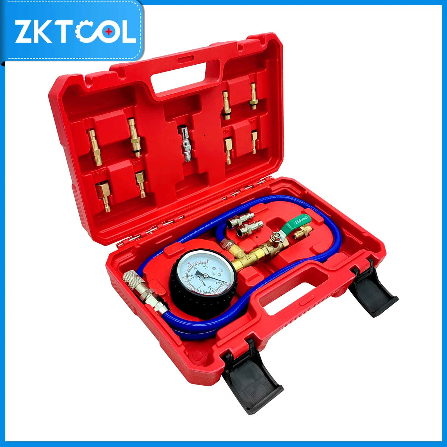 Universal Air Shock Absorber Test Tool Shock Absorber Leak Detector Air Suspension Leak Detector Set Shock Absorber Repair Kit