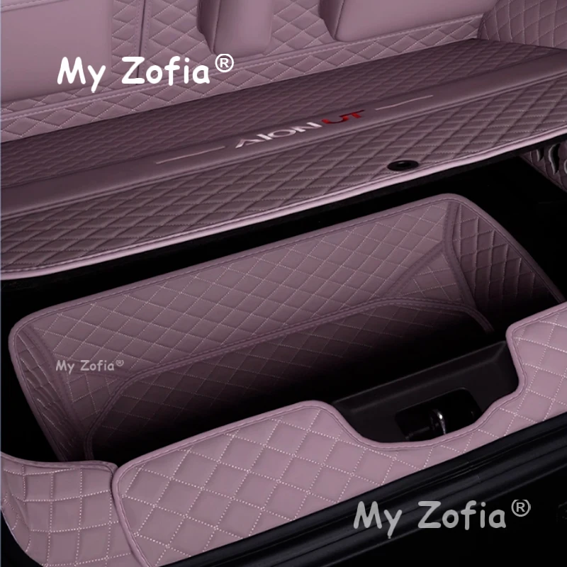 Picture 7: Car Trunk Mat Pad For GAC AION UT 2025 2026 Car leather Waterproof Car Rear Trunk Mat Floor Liner Carpet Interior Protective