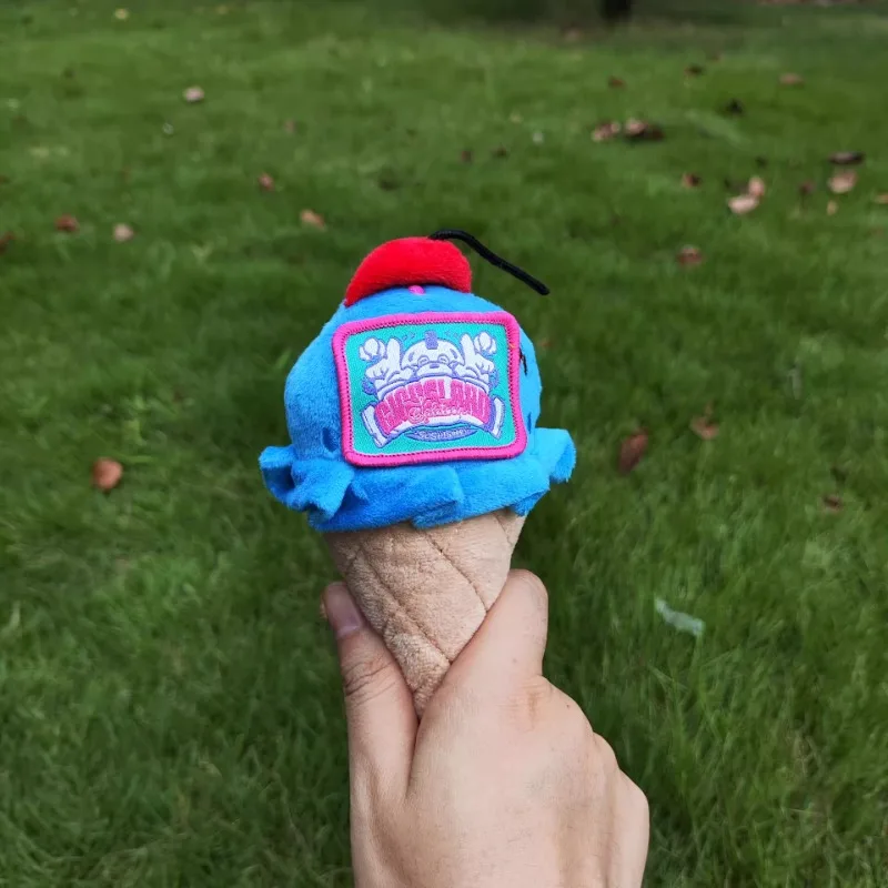 Pingente de leque SPLATOON Splatoon, peixe Qiqi Paradise batatas fritas sorvete cone, playhouse figura-presente para crianças