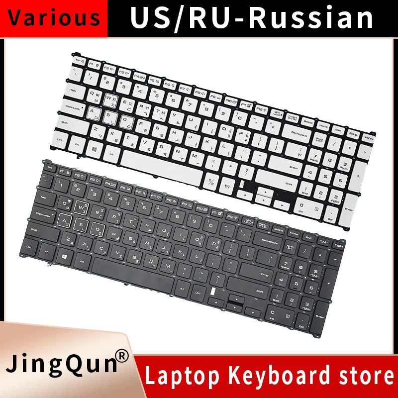 

US Russian Korean Laptop Keyboard For SAMSUNG Odyssey Nt800G5W 800G5M NP800G5M 8500GM 810G5M 9Z.NARBN.C01 Notebook keyboard