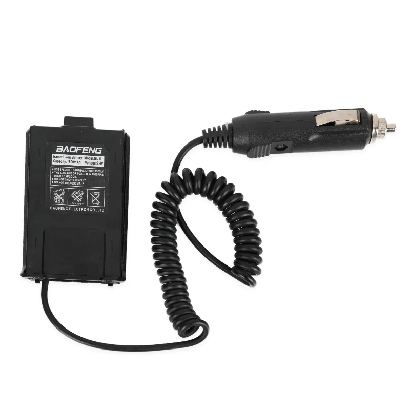 

BAOFENG UV-5R Battery Eliminator Car Charger