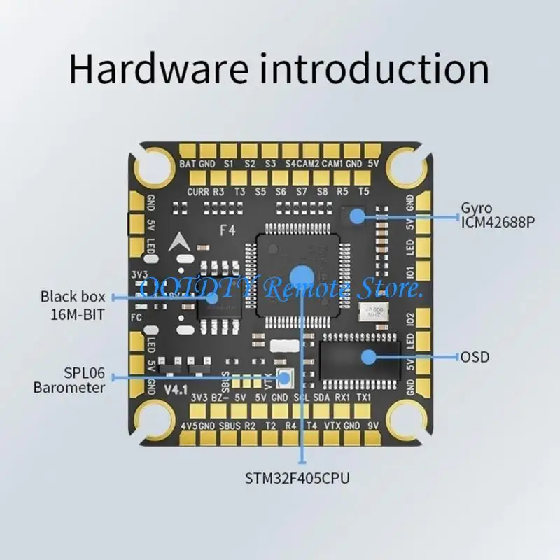 Picture 5: F405 FPV Flight Controller Real Time OSD Display Easy and Durability