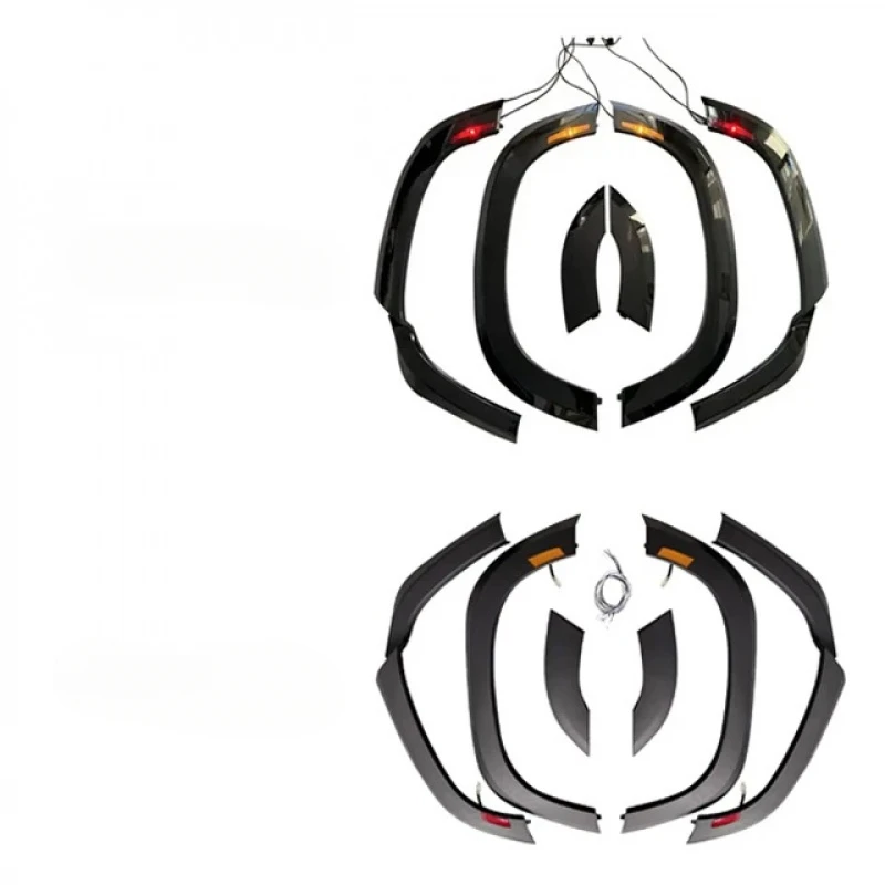 Heavy Duty ABS Wheel Arch Extensions, Suitable Matching Vehicle Exterior Decorative Accessories