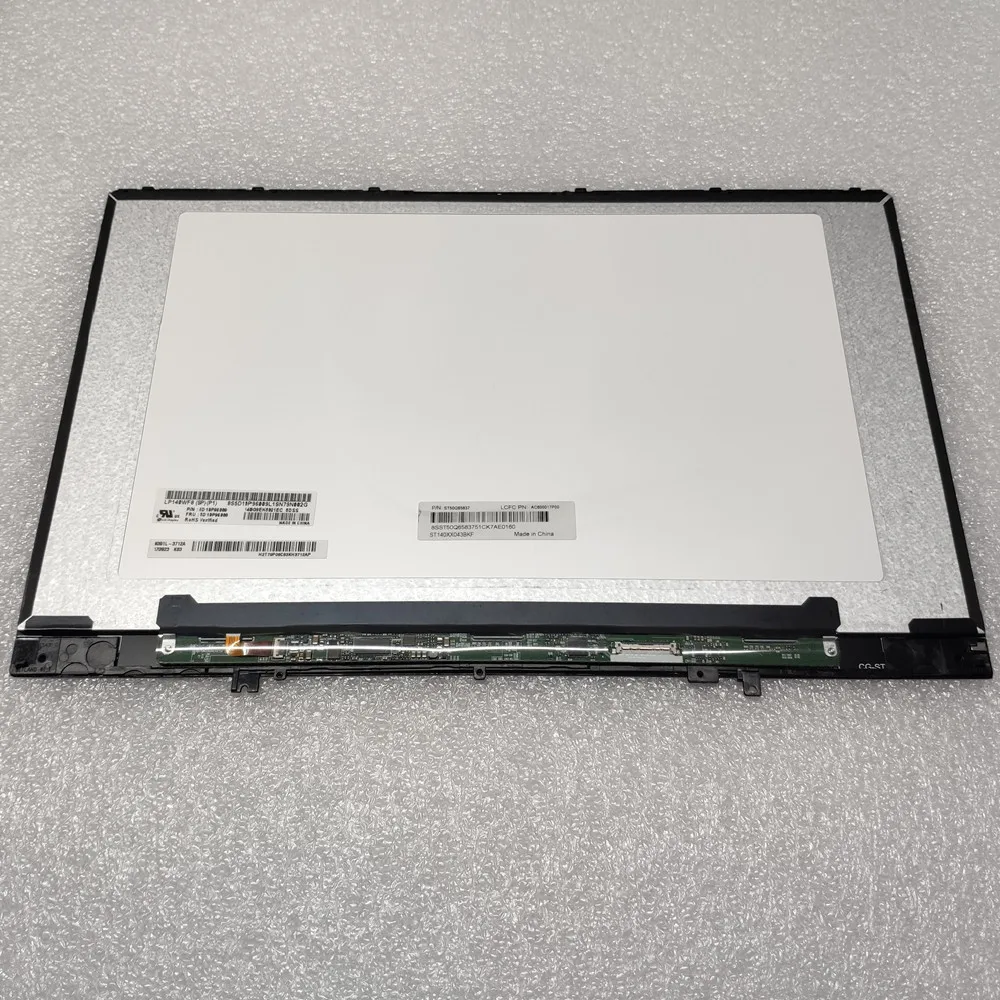 Imagem -05 - Display Lcd com Quadro B140han04.0 Lp140wf8-spp1 5d10r06217 5d10m42862 5d10p96009 para o Portátil Lenovo Ideapad 530s 14ikb