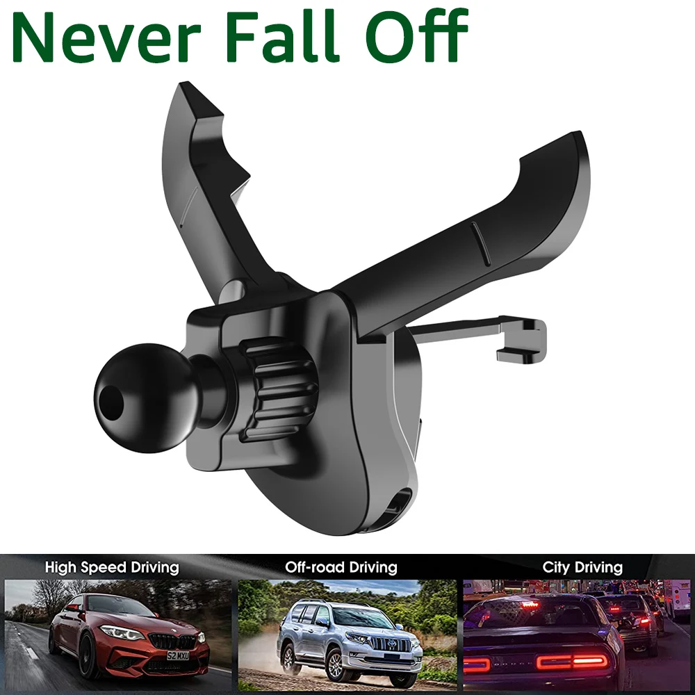 17mm Kugelkopf Universal Auto Air Vent Clip Handy Halter Basis Zubehör Auto Air Outlet Haken für Navigation GPS halterungen – Detail 9