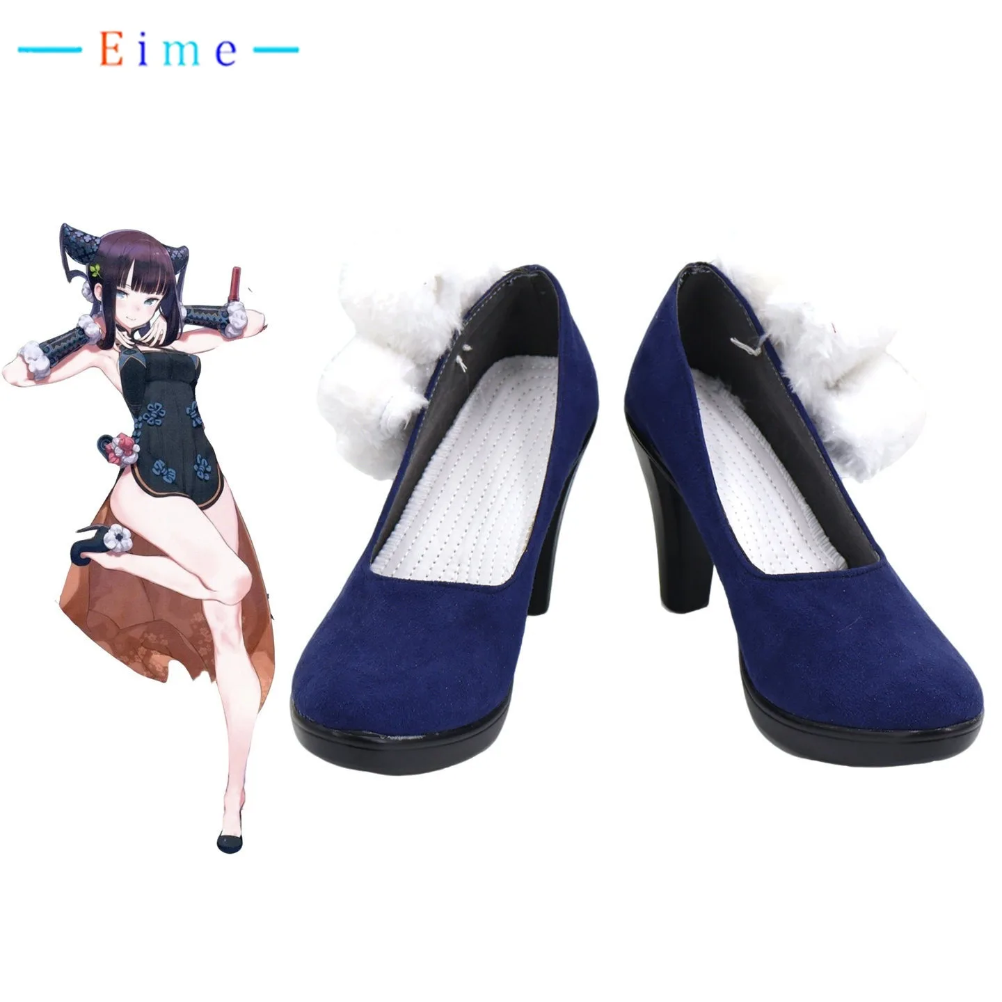 Foreigner The Imperial Concubine Yang Cosplay Shoes Game FGO Cosplay PU Leather Shoes Halloween Carnival Party Boots Custom Made