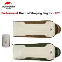 Naturehike Mummy Style 650FP Duck Down Sleeping Bag -25~-12℃ Warm Windproof Snow Sleeping Bag Camping Equipment