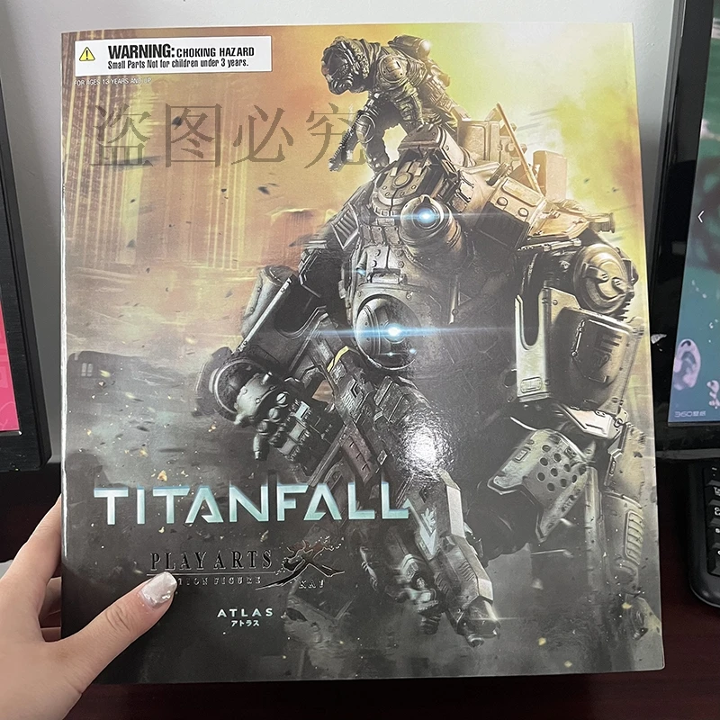 PLAY ARTS Figure Titanfall Atlas Articulated Action Figure Model Toys Creative Joint Movable Cool Doll Desktop Decoration Gift