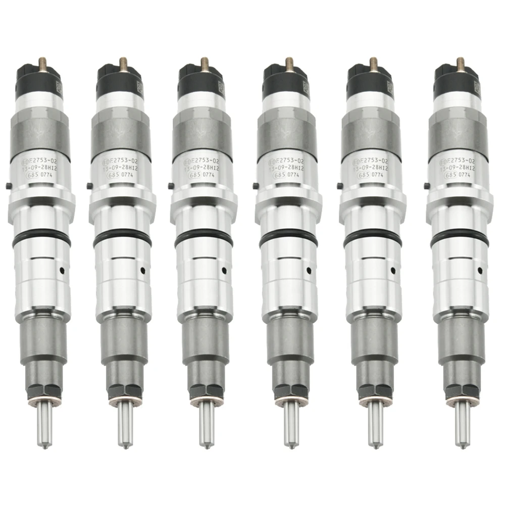 

6pcs/Lot Fuel Injectors Nozzle for Komatsu PC300-8 WA320-6 PC350-7 PC350-8 S6D114 S6D107 4D107 Engine 0445120236 5263308