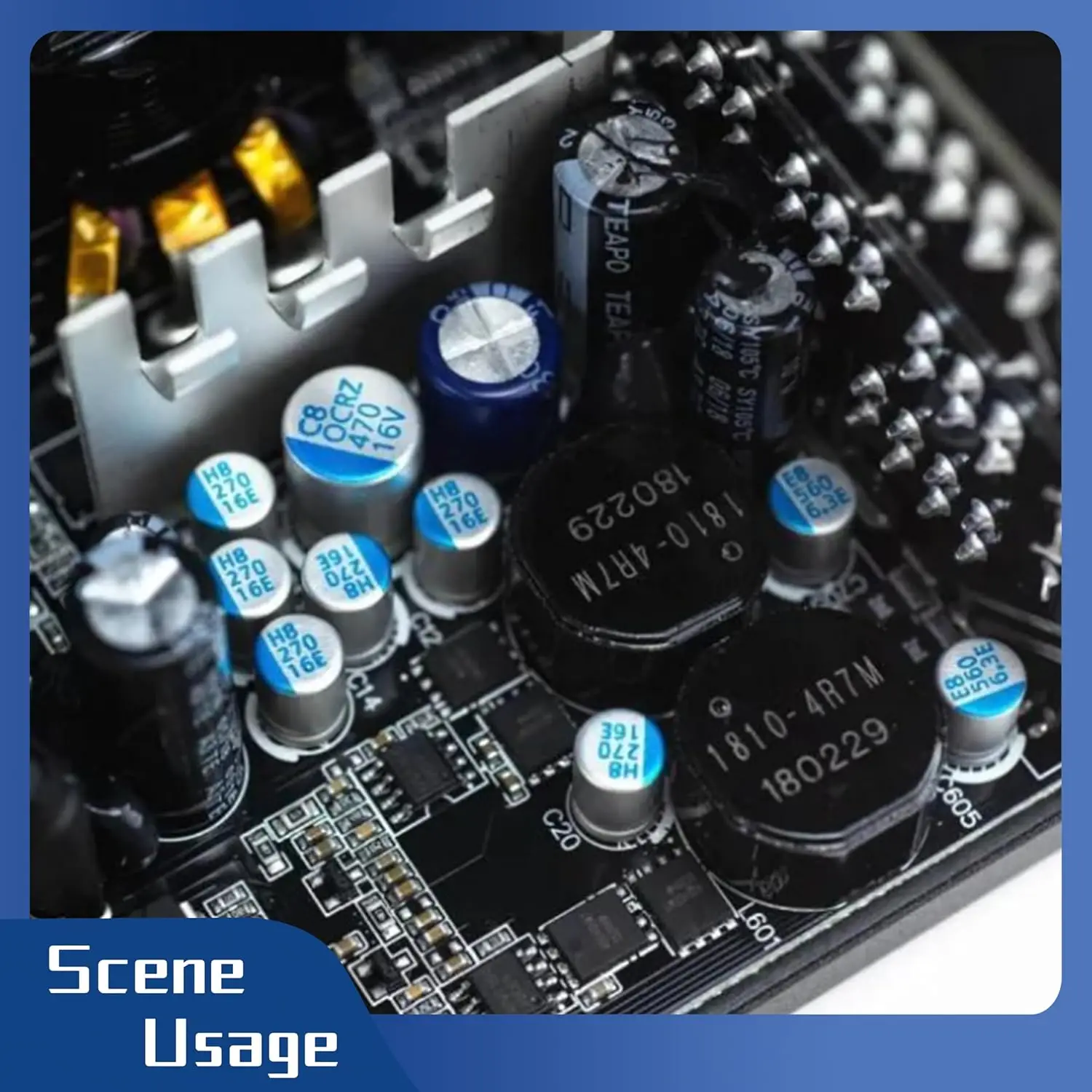 مجموعة متنوعة من مكثفات كهربائية 240 قطعة، مجموعة مكثفات ألومنيوم من 0.1 فائق التوهج إلى 1000 فائق التوهج، 10 فولت 16 فولت 25 فولت 50 فولت