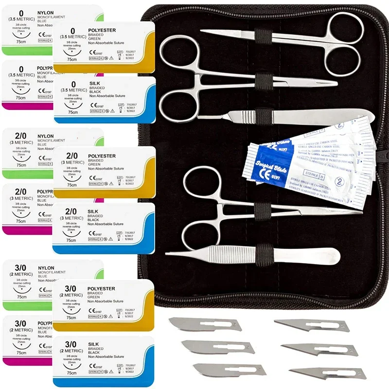 

Dissecting Instrument 22pcs/set Biological Dissection Tool Set Medical Teaching Needle Scissors Tool Experimental Equipment