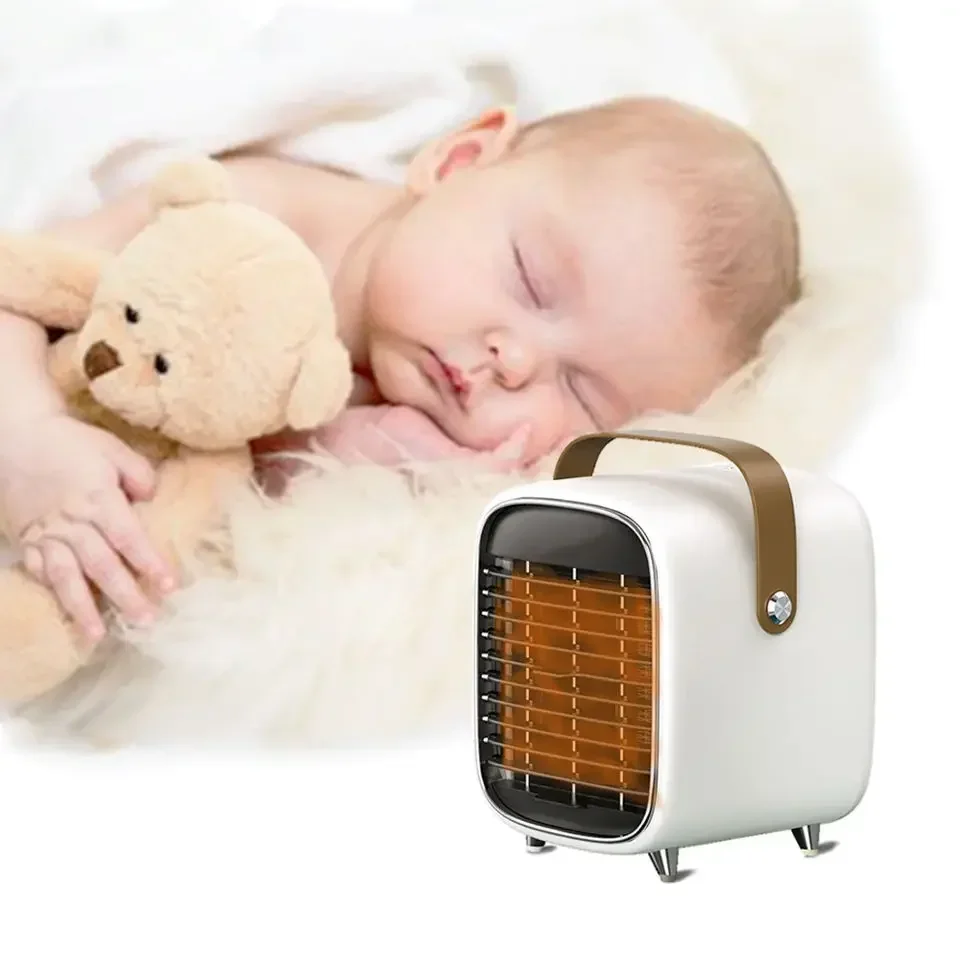 

Вентилятор теплого воздухаПортативный настольный электрический керамический PTC-комнатный стол Нагревательный электрический нагревательный вентилятор Вентилятор теплого воздуха H