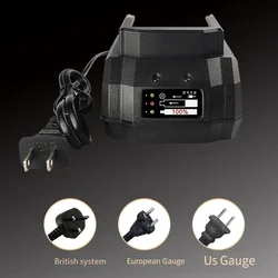 Compact Battery Charger Fast Charging ABS Material Safety Features Compatible with 18V 21V Li ion BL1415 BL1420