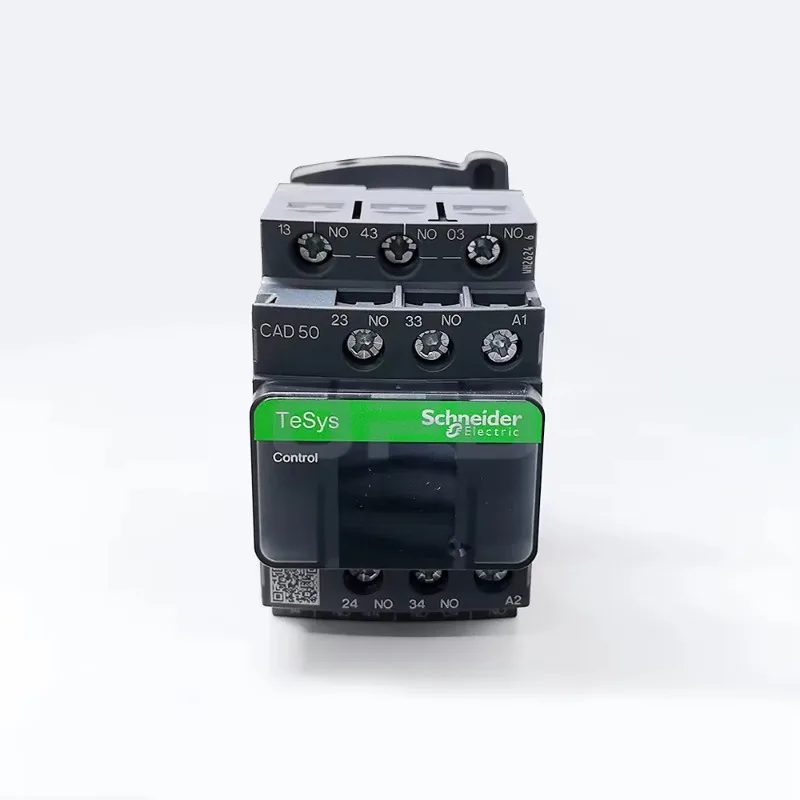 CAD50 Control Relay CAD50E7C 48V 50/60Hz 0 to 690V 5 Pole 10 AMP Relay CAD Control Relay 5NO CAD50E7C AC48V