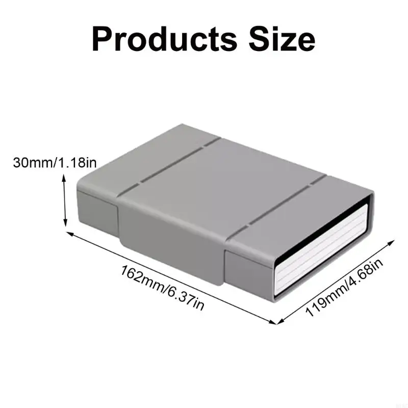 Hộp đựng ổ cứng 918C Hộp đựng ổ cứng 3,5 inch Hộp đựng chống sốc bên ngoài chống tĩnh điện