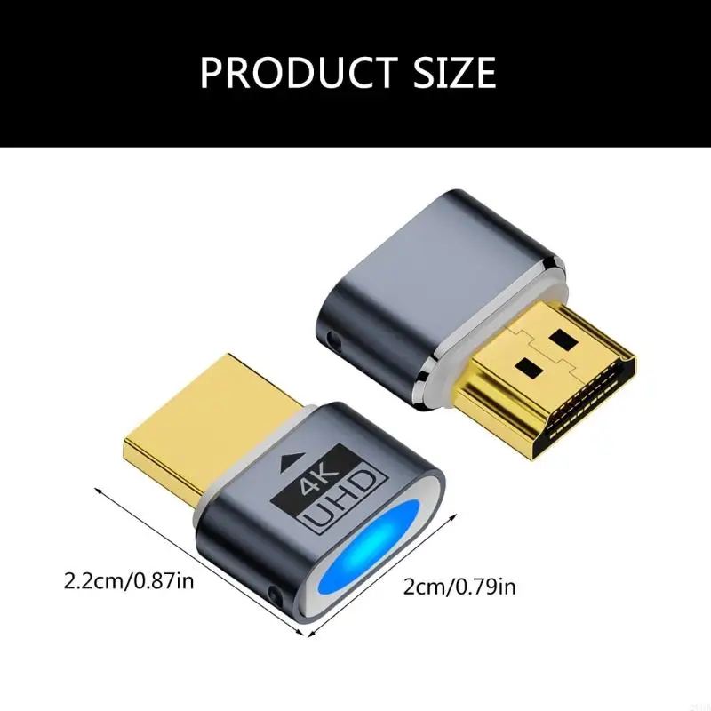 20CB HDTV Plugs 4K UHD شاشات افتراضية تعرض محاكيات عرض بدون رأس