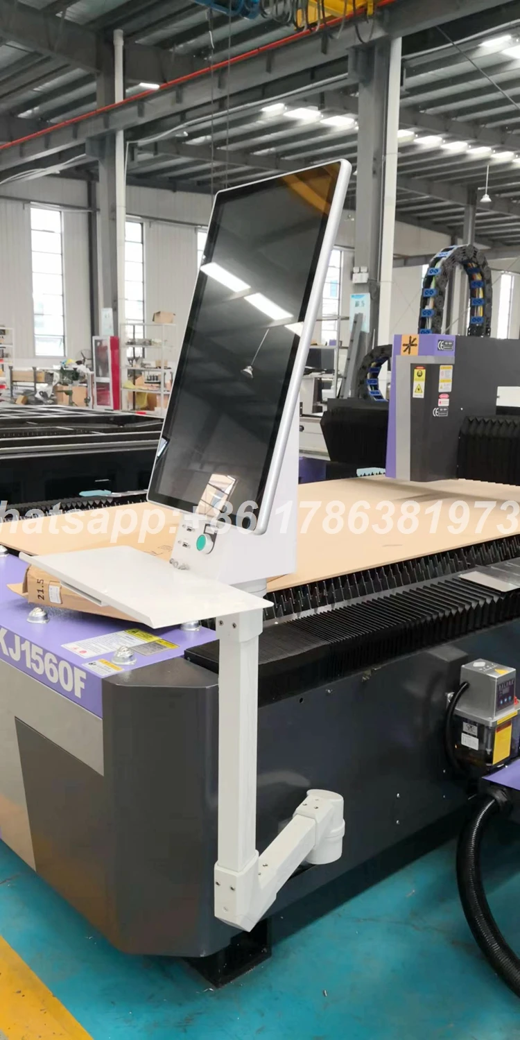 2000W 3000W 6KW 1530 2040 CNC Fiber Laser Cutting Machine Cutter For Metal Steel Iron Aluminum Sheet