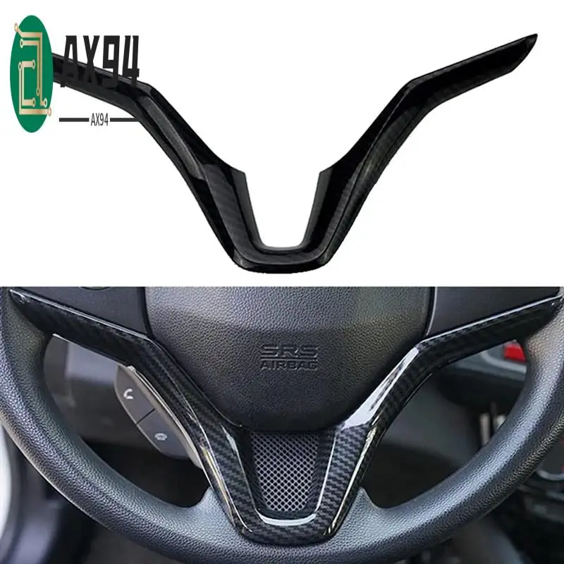 

AX94-15 Piece Center Consoles Panel Air Outlet Steering Wheel Trim Carbon Fiber Pattern ABS For Honda HRV 2015-2022