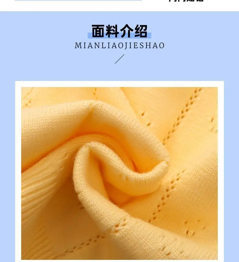 Neues Frühlingsoutfit für Mädchen: Gestrickter Kinder-Cardigan mit Spitzenkragen für Babymädchen – Detail 6
