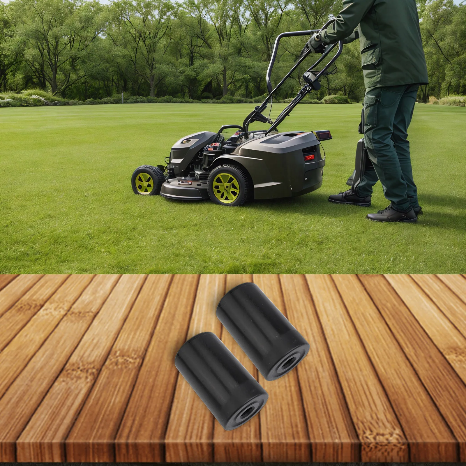

Armor Plate Rollers Deck Rollers Black Gear Versatile Application Compatible With OEM 1668513 Compatible With OEM 1668513SM