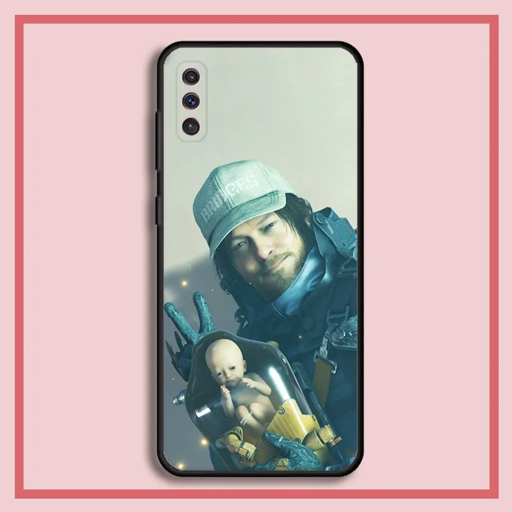 D-Death S-Stranding Game Phone Case For Samsung S23,23,22,30,21,10,9,Note20 Ultra,Lite,Ultra,5G,Plus,FE,Black Soft Case