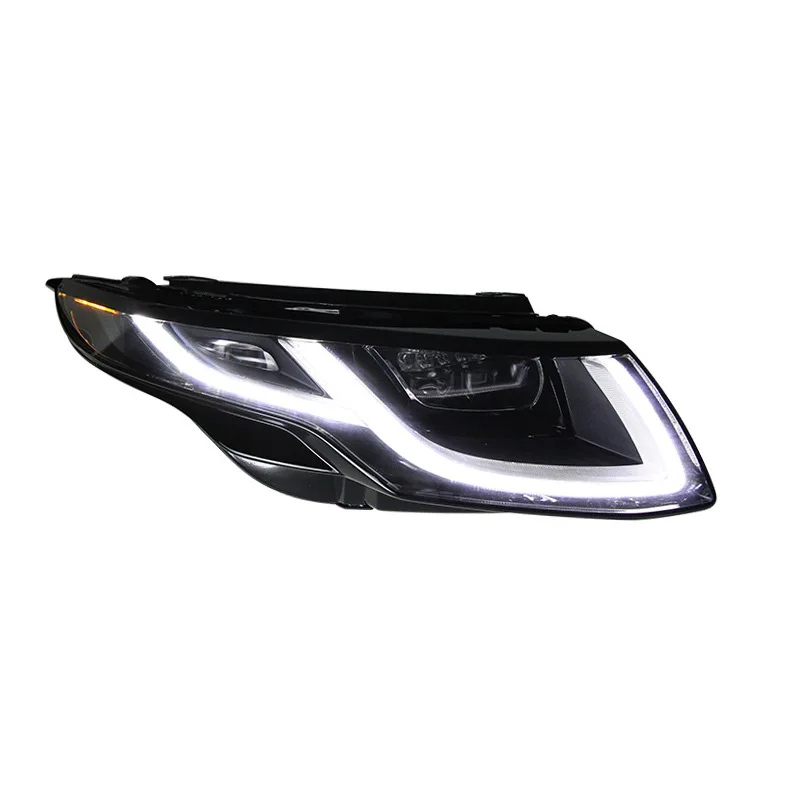 For Range Rover Evoque FULL LED Headlights 2012 2013 2014 2015 -2018 Evoque DRL Turn Signal High Beam Angel Eye Projector Lens