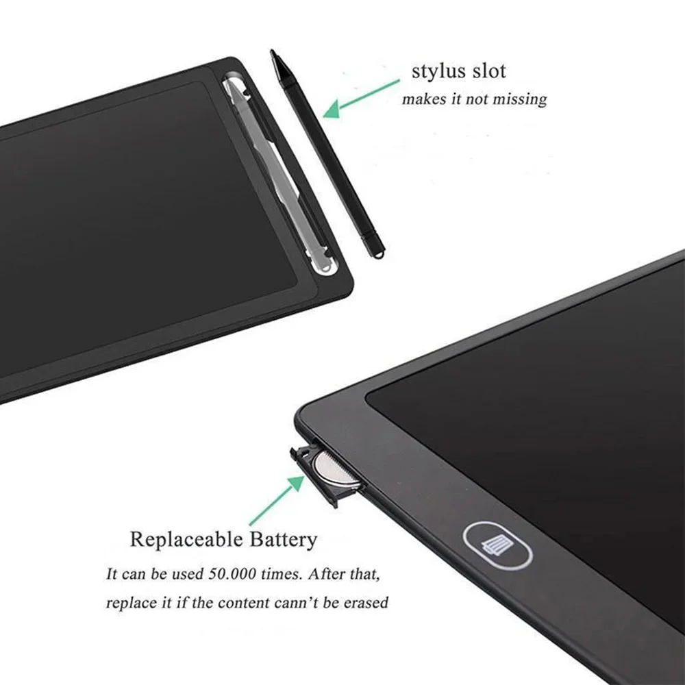 8.5 Inches LCD Writing Board Graffiti Drawing Board Children's Drawing Toys Portable Colorful Electronic Graphic Message Boards