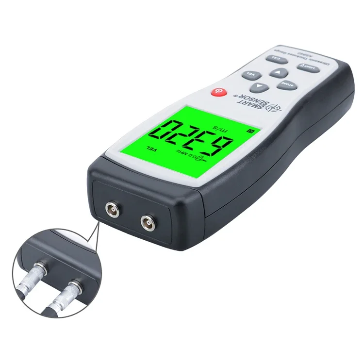 SMART SENSOR AS840 Ultrasonic Thickness Tester Gauge for multi materials Steel Metals Plastic Glass PVC Pipes
