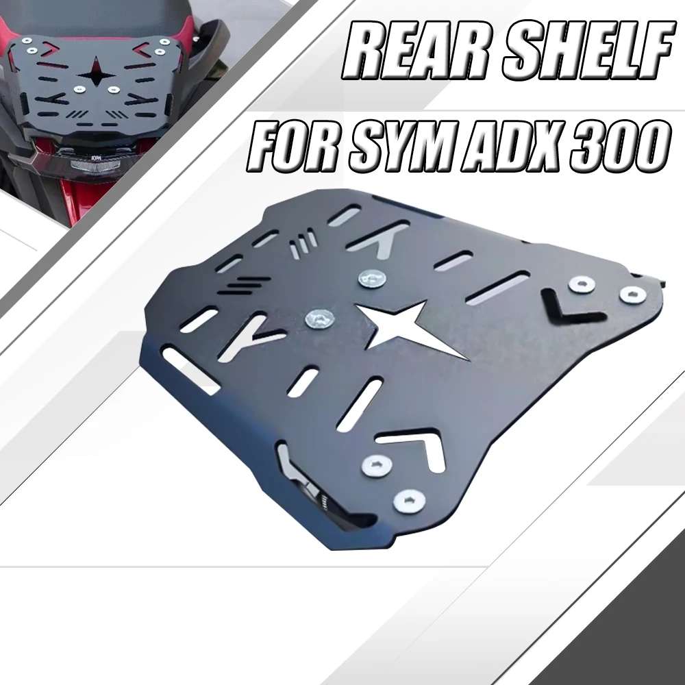 

FIT SYM ADX 300 300ADX ADX300 Motorcycle Rear Rack Tail Rack Travel Camping Luggage Multi Function Expansion Panel Trunk Rack