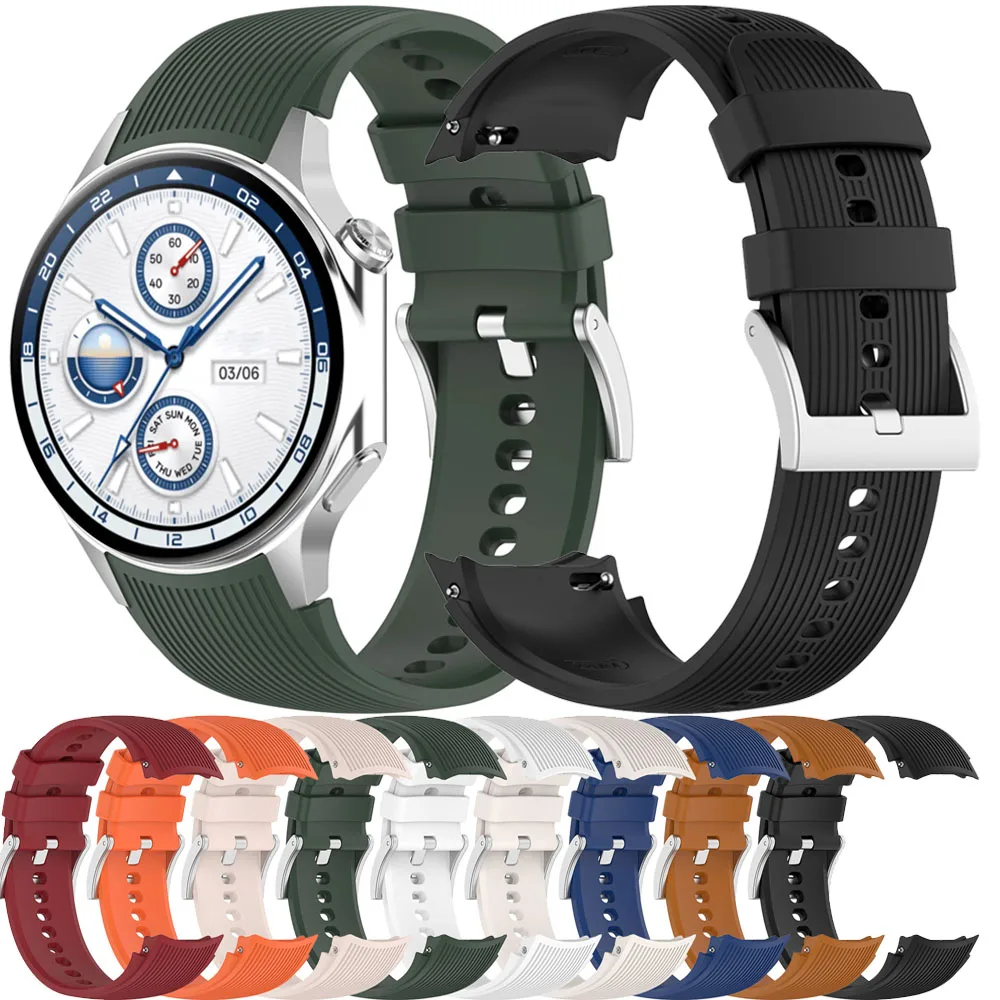 

Official Silicone Strap For OPPO Watch X X2 Sports No Gap Bracelet Wristband Belt For OnePlus Watch 3/2/2R Correa Accessories