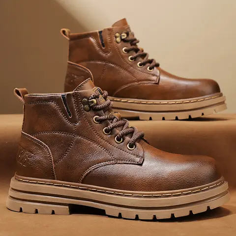 Sapatos homem botas de segurança inverno homens botas góticas para o trabalho tênis masculinos originais homem oferece frete grátis militar coturnos