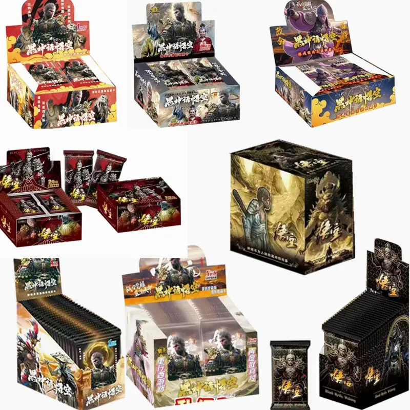 

Black Myth Journey to the West Wukong Game Collection Card Toys Gifts Tiger Pioneer Monkey Spider Spirit Black Bear Monster