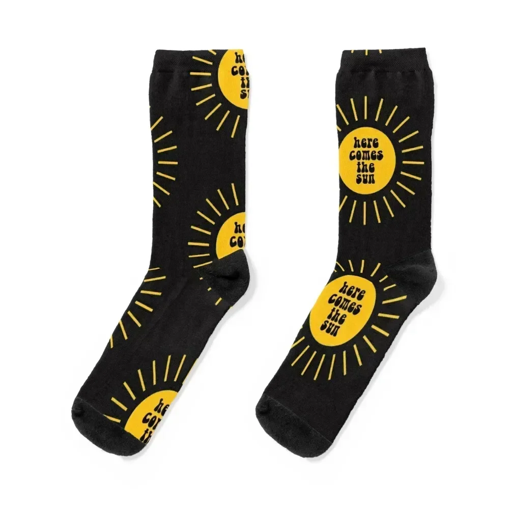 here comes the sun Classic Socks snow FASHION winter gifts sport Socks Women's Men's