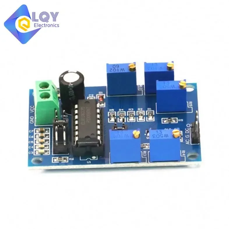 ICL8038 medium and low signal frequency signal source waveform signal generator sine wave triangular