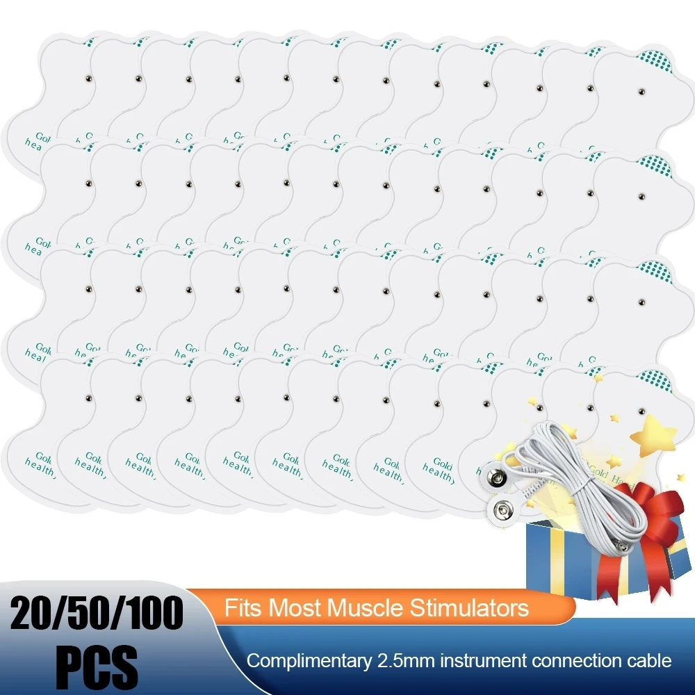 

Electrode Pad Self Adhesive Gel TENS EMS Electric Muscle Stimulator Replacement Patch Acupuncture Moxibustion Physical Therapy