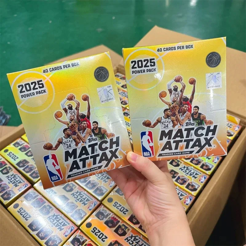 정품 KAYOU TOPPS NBA 스타 카드 NBA MATCH ATTAX 농구 경기 카드 슈퍼파워 팩 에너지 팩 희귀 수집 카드 선물