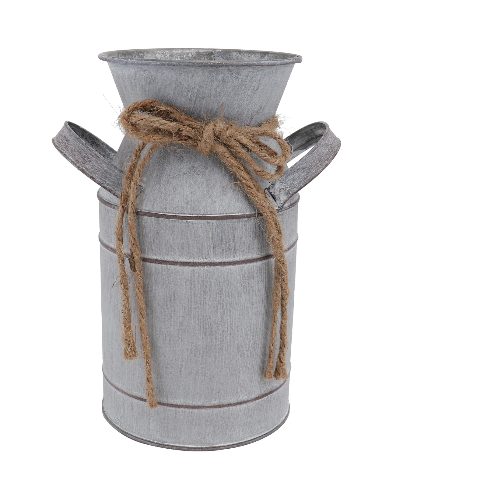 

Iron Flower Arrangement Bucket Decorative Container Gardening Planting Reusable Elegant Stylish Ornament Household