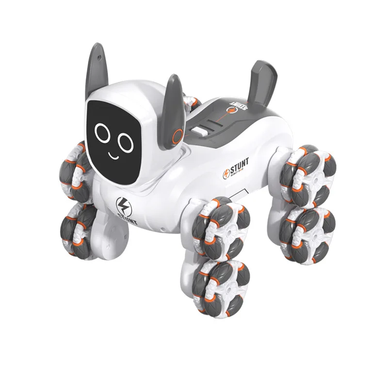 JJRC neue acht-runde intelligente stunt mechanische hund gestre induktion fernbedienung roboter hund kinder elektrische spielzeug geschenk