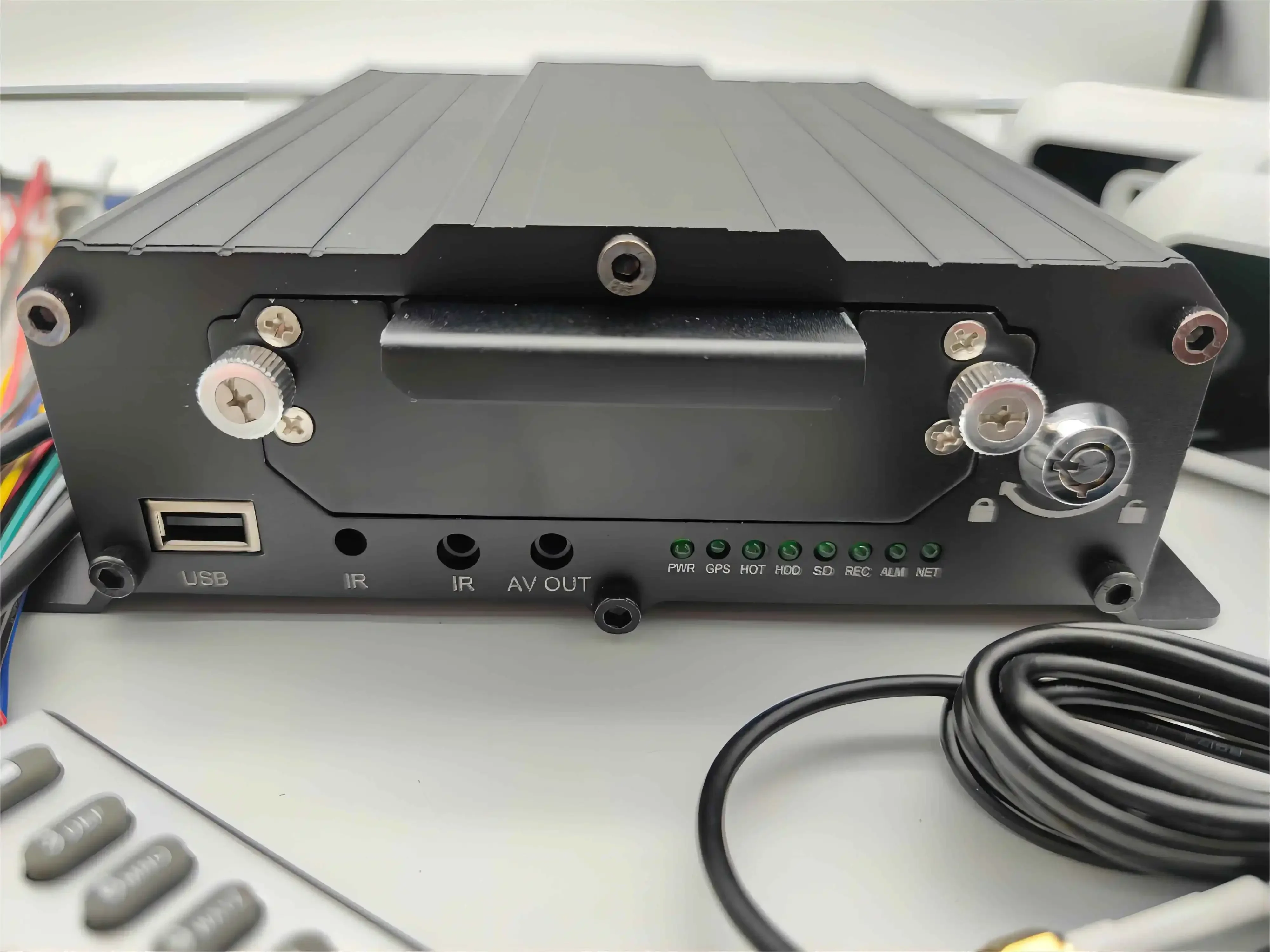 NEW FL & OEM Local Playback Black Box Driving Record Host AHD 1080P 3G 4G GPS 8CH Hard Disk MDVR Remote Monitoring