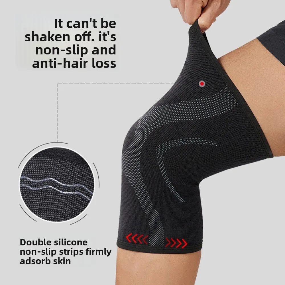 Summer Sports Knee Pads Running Basketball Knee Pads Breathable Shock-absorbing Pressurized, Anti Slip Special Knitted Knee Pads