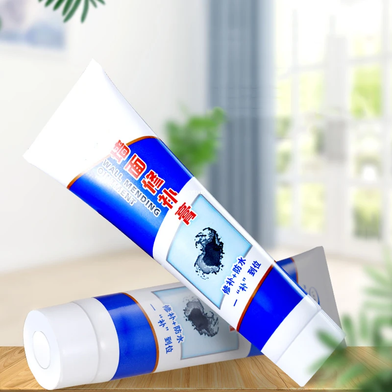 

Universal Mending Paste Repair Cream Wall Repairing Ointment Grout Beautiful Sealant for Cracked Peeled Holes Wall Scraper 250g