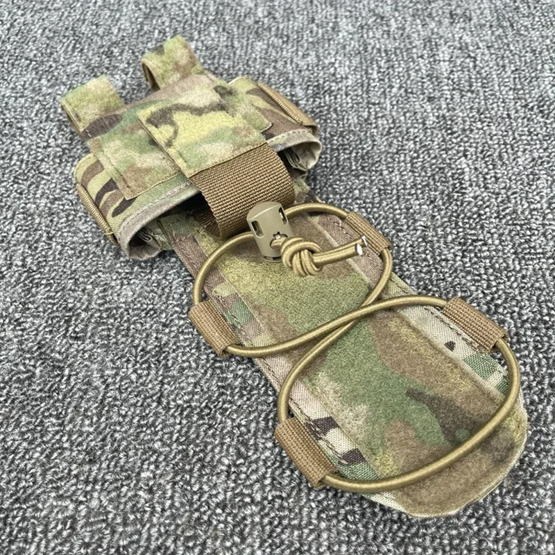 Airsoft Helmet Battery Pouch Tactical PVS-31 Night Vision Helmet Battery Bag Gear Hunting Multicam 500D Counterweight Bag