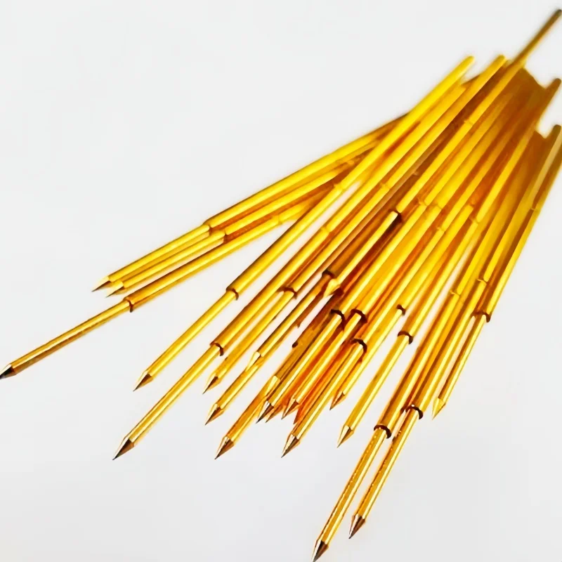 20/100PCS PAL50-B1 Spring Test Probe PAL50-B Test Pin Test Tool 27.8mm 0.68mm Gold Needle Tip Dia 0.48mm Pogo Pin PL50-B PL50-B1