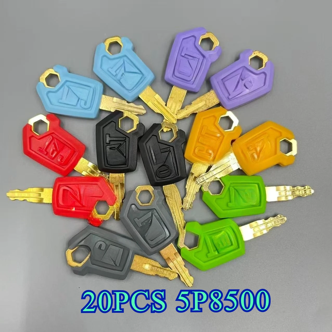 

20 шт. 5P8500 для ключа экскаватора Cater 305.5 306 312 320d 330 336 345 новый стартовый крюк замок ключ экскаватора