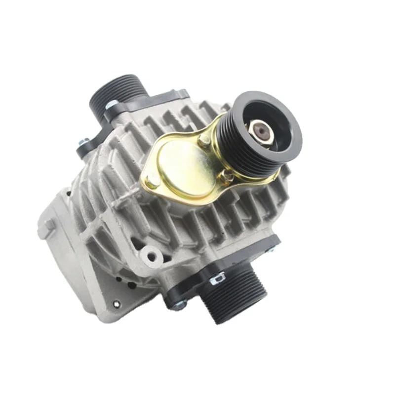 AMR500 4PK Pulley Mini Roots Supercharger Compressor Blower Mechanical Turbocharger Turbo Machine Suitable For Cars 1.0-2.2L