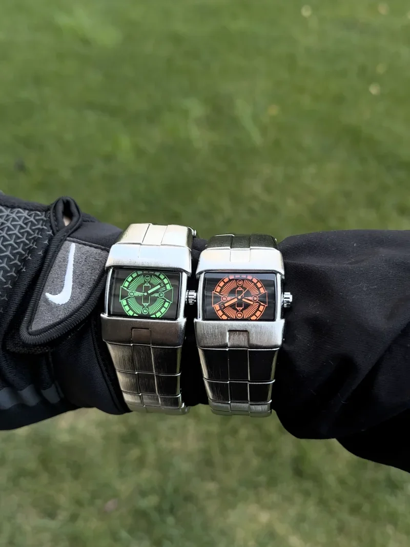 

Оригинальные немеханические часы специальной формы y2k, модные модные ретро-часы --- Единая цена