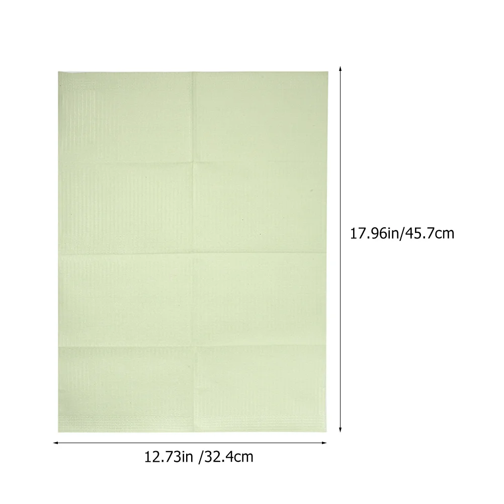 Almohadillas de limpieza desechables para tatuaje de uñas, tapete absorbente impermeable, hojas de práctica, suministros de herramientas de Spa, 20 piezas