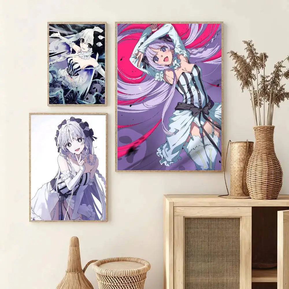 Francesca Prelati Fate Anime Game Posters Living Room Bar Cafe Quality Canvas Vintage Style Comics Painting Art Home Wall Decor